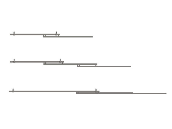 Welding curtain on telescopic rail - Image 2